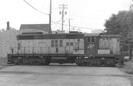 CNW Switcher at Antoine Yard, MI